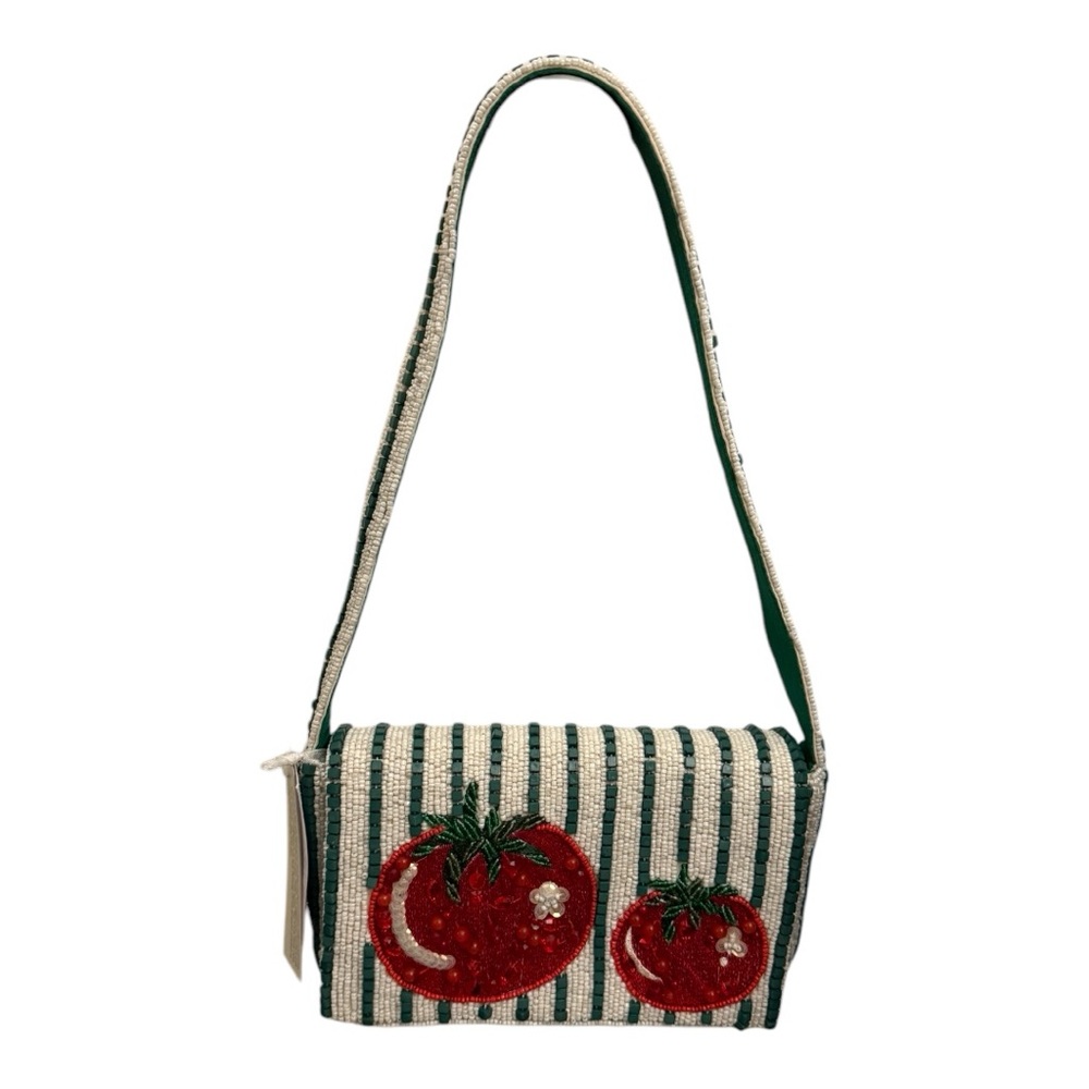 NWT Tomato Beaded Purse